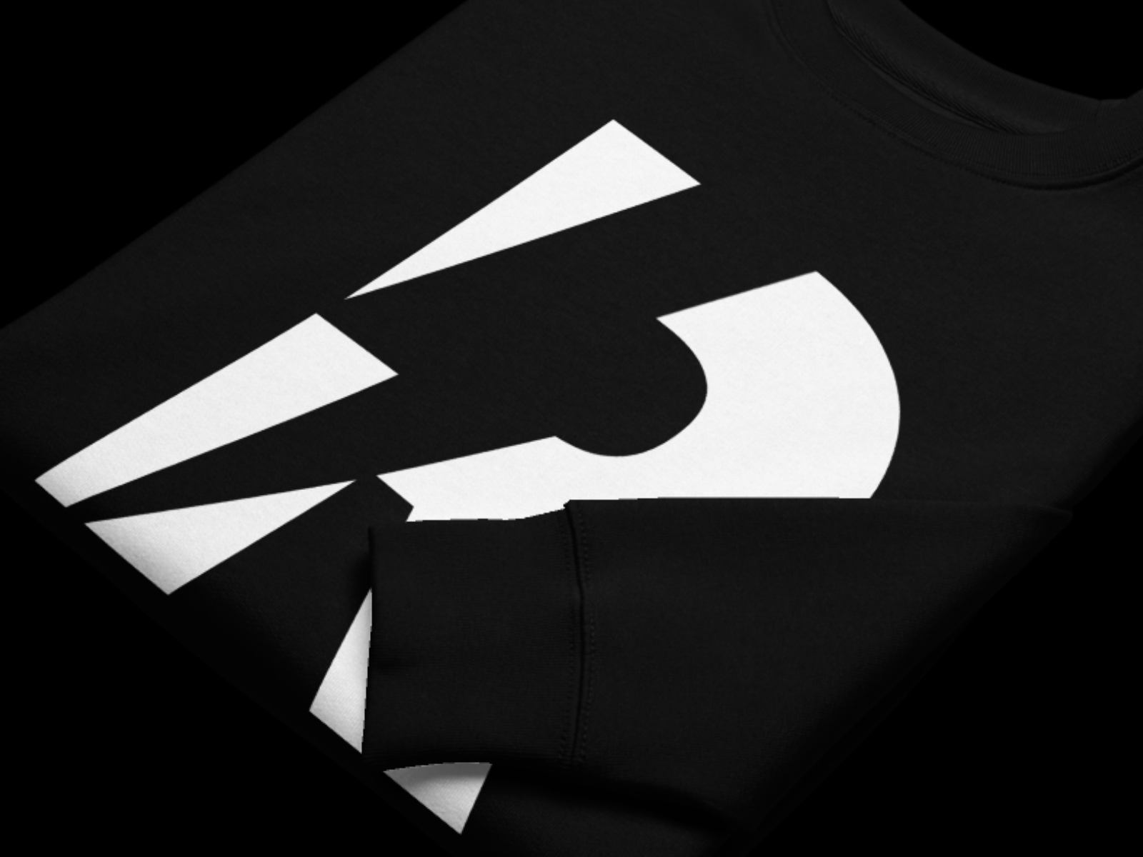 Rebel & Recode sweatshirt with a bold white R mark